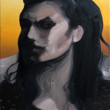 Passante, 2011, huile sur toile, dimensions perdues